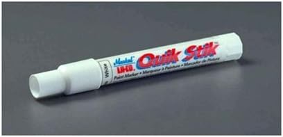 WHITE QUIK STIK PAINT MARKER 0-140DEG. M