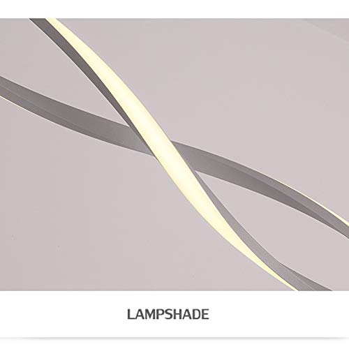 Pendant light moderne LED dimmable à suspension créative - 3