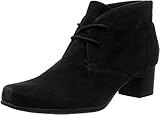 pumps stiefel Innenmaterial: Textil Clarks Damen Un Damson Tie Stiefeletten Kurzschaft Stiefel, Schwarz (Black Sde), 40 EU