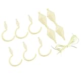 Xtahdge Princess Style Luxury Mosquito Net Canopy Net for Bedroom Lace Design 3 Side Openings (120*200*0)