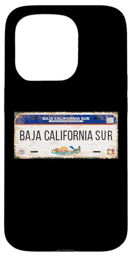 Baja California Mexico License Plate Travel Vacation Beach �X�}�z�P�[�X iPhone 15 Pro �p