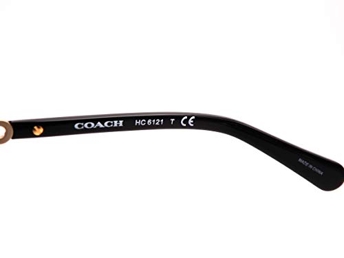 Coach Hc6121-5002 Eyeglass Frame Black W/Demo Lens 53Mm #TOP4