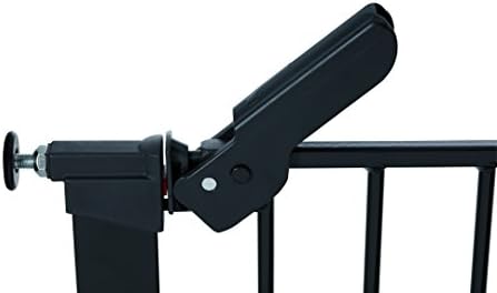 BabyDan 106cm Extra Tall Pressure fit Pet Gate (Black)