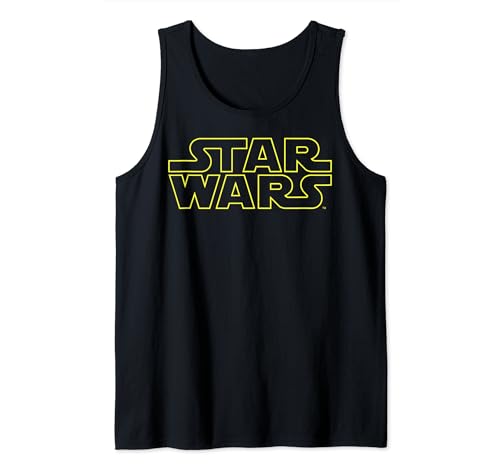 Tank top Star Wars Lined Logo idéal pour le sport et l'été
