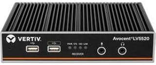 Vertiv - LV5520T-400 - Vertiv Avocent LV5520 High-Performance KVM Extender | Transmitter - High-Performance KVM Extender | 4K 60Hz | Single Head | Dual Head | Single Port KVM | 2 Port KVM | 4 Port KVM