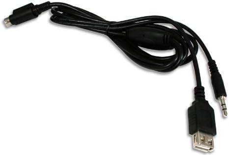 GROM Audio 35USB AUX-in 3.5mm Audio and 5V USB Charging Cable, 5FT