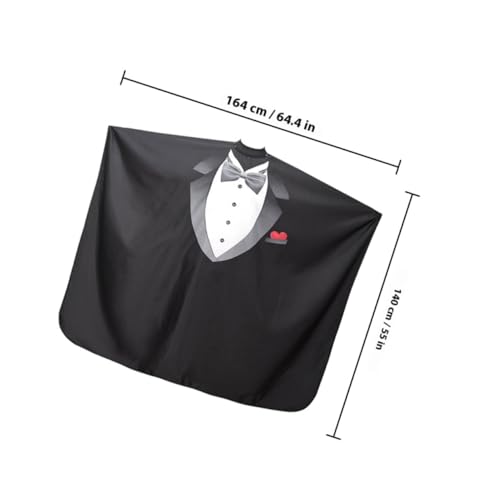 Capa impermeable para barbero PRETYZOOM para adultos miniatura 2