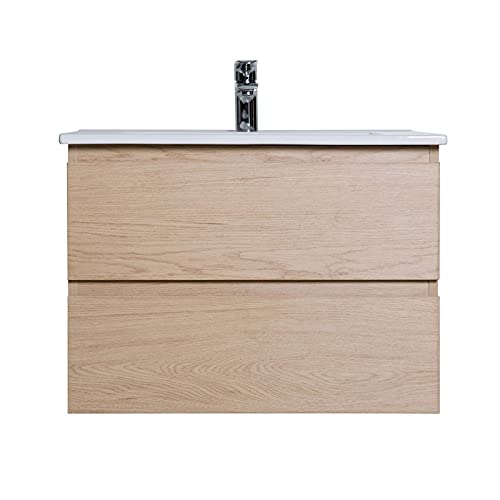 Meuble sous vasque Sorrento 60cm décor chêne MOB-IN