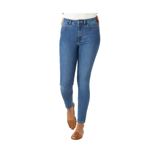 Wrangler-Womens-High-Rise-Unforgettable-Skinny-Jean Wrangler Women's High Rise Unforgettable Skinny Jean, Cloud, 8