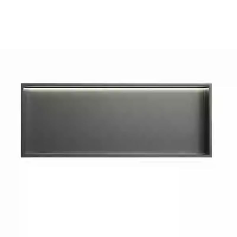 Étagère de douche LED inox sans perçage pour optimiser les petites salles de bain