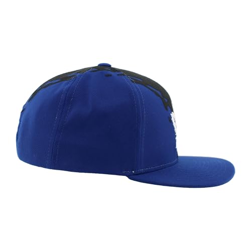 Image of ZHATS NHL Unisex-Adult NHL Officially Licensed Adjustable Snapback Hat Flat Bill Z11 Retro Paintbrush