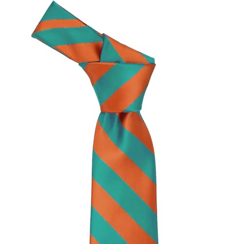 Image of tiemart Men's Striped Tie Standard Length