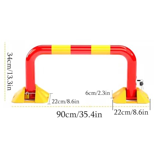 Safety Bollard Poste de amarração de segurança, postes de amarração tipo U de aço com fita reflexiva