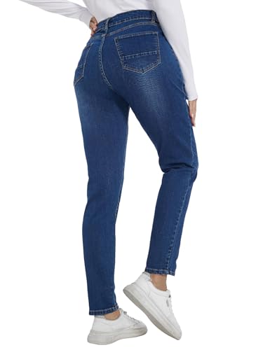 LICTZNEE Jeans for Women High Waist, Skinny Stretchy Jeans Slim Fit Leg Pants with Pockets Tummy Control Butt Lift2