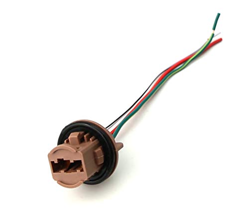 Ijdmtoy 7440 7443 Wiring Harness Sockets Compatible With Led Bulbs, Turn Signal Lights, Brake Lights #TOP2