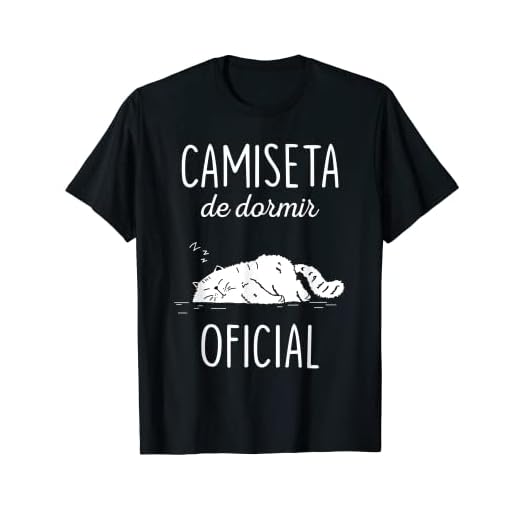 Gato Camiseta De Dormir Oficial Pijama Regalo Siesta Camiseta