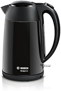 Bosch DesignLine Plus TWK4P440GB Stainless Steel Cordless Kettle, 1.7 Litres,3000 W - Stainless Steel