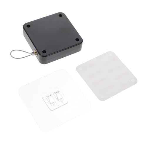 healvian 家用免打孔引き戸ソフトクローサー 静音スプリング式ドアクローザー ロープ付き 多機能自動閉門器 省エネ設計で玄関 室内 オフィス