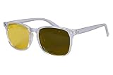 SHINU Polarized Photochromic Grey Sunglasses Driving Night Vision Blue Light Blocking Anti-glare Glasses-8068(C4 with 4 function)