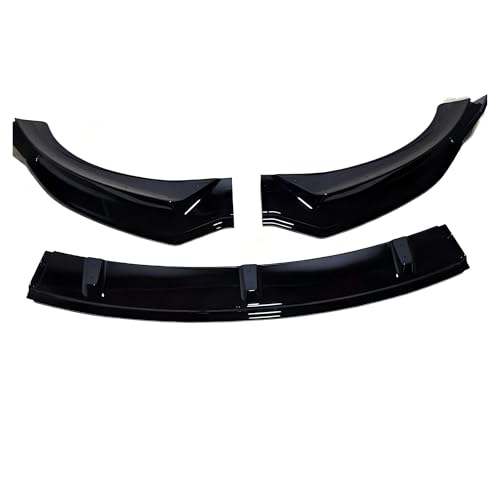 Spoiler avant Tesla Model 3 Highland 2024 en ABS noir brillant résistant