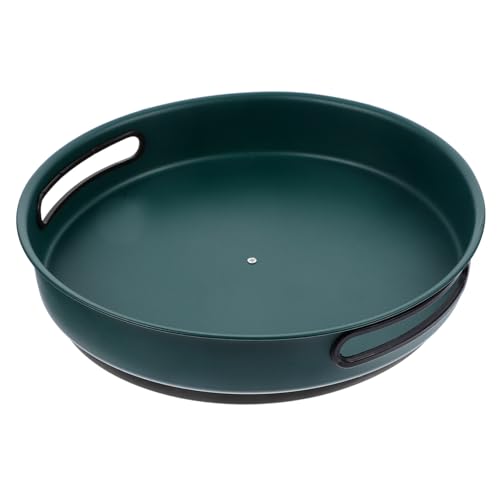 ULTECHNOVO Soporte Giratorio de Especias de Acero Inoxidable Organizador de Condimentos para Cocina Bandeja Rotativa para Botellas y Botes Almacenamiento Ordenado y Fácil Acceso