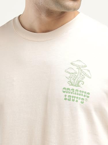 Image of Levi's Men's Cotton Regular Fit Graphic Print Crew Neck T-Shirt