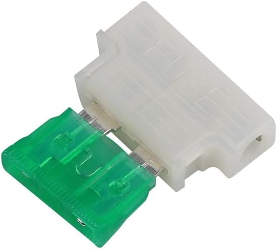 5sets Waterproof Auto Standard Middle Fuse Holder + Car Boat Truck ATC ATO Blade Fuse Fuse Hardware Parts (Color : 20a Yellow)