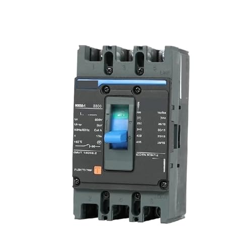 MCCB 3P 4P disjoncteur boîtier moulé NXM ajustable 315A à 630A