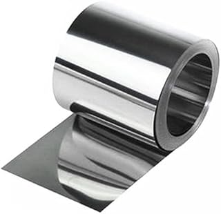 304 Stainless Steel Skin Thin Steel Plate Thin Plate Stainless Steel Foil Stainless Steel Square Plate 0.01-3MM, 1pcs (Color : 0.01x100x1000mm)