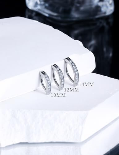 14G Astm F136 Titanium Clicker Belly Button Ring Piercing Jewelry G23 Simple Reverse Navel Rings Curved Hoop Navel Barbell Belly Piercing Jewelry for Women Men 10MM 12MM 14MM Belly Bars2