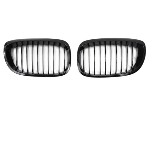 Rejilla delantera para E46 Facelift: rejillas de riñón negro tuning y cubiertas antiniebla