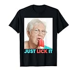 GRANDMA JUST LICK IT Meme - Eis Eiscreme Liebe