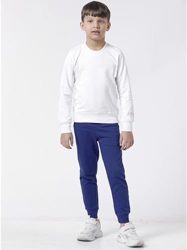 Image of KYDA Kids Unisex Kids Mid Rise 100% Cotton Track Pant - Regular Fit | Pack of 1