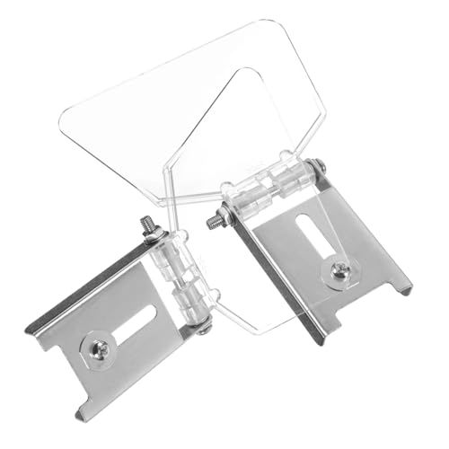 Housoutil 2 gafas de seguridad para los ojos, de seguridad para moler, protector de banco, protector profesional, gafas de protección ocular transparente, protector de molienda, acero