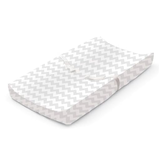 Summer Ultra Plush Changing Pad Cover, Chevron