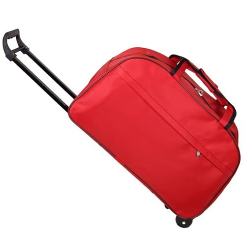 Duffle Bag with Wheels and Handle, 20.5x12.6x9.5 Inch Waterproof Travel Bag, Large Capacity for Men, Women