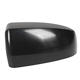 Cryfokt Unpainted Black Side Mirror Cap Cover Sturdy Wing Mirror Cover Cap for X5 E70 2007-2013, Weather Resistant ABS Rearview for X6 E71 E72, Simple Install (Left 51167180725) - Image 2