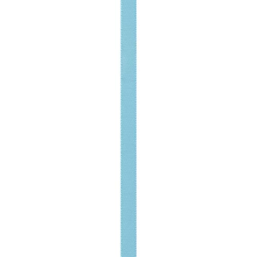 Image of Berwick Offray 360132 3 /8 inch Wide Single Face Satin Ribbon, Ocean Blue, 6 Yds