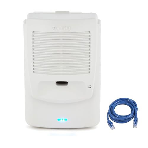 Algo 8180 PoE IP Paging and SIP Loud Ringer Indoor Audio Alerter, Wideband IP Speaker for Voice Paging, Emergency Alerting Bundle with Ethernet (RJ-45) Cable