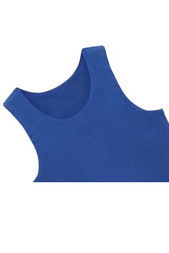 Image of Lilax Girls' Double Lined Sleeveless Basic Crop Tank Top