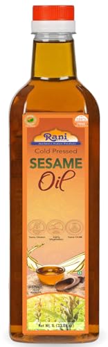 Rani Sesame Oil 33.8 Ounce (1 Liter) Cold Pressed | 100% Nat...