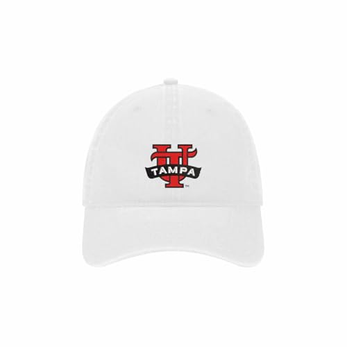 University of Tampa Vintage Beach Washed Cotton Twill Baseball Hat (Cotton Twill, White)