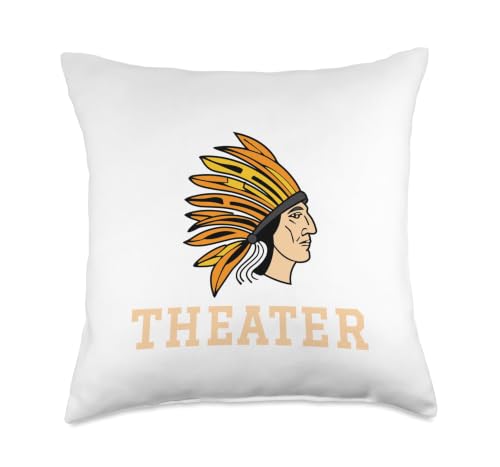 Monacan High School Celtics Theater Throw Pillow