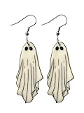 Fun Lightweight Drop and Dangle Ghost Earrings for Women.