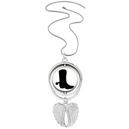 Collier ailes d'ange noir pour femme au design finement ciselé