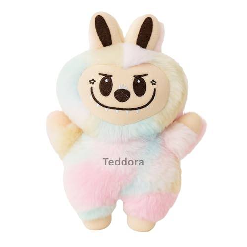 Image of Cute face Doll Soft Toy for Girls Boys Kids,Rainbow,Cute Character Plush Stuffed Baby Teddy Gift Birthday, 25 cm