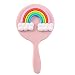 HEALLILY Portable Makeup Mirror Cute Handheld Mirror for Gilrs Women