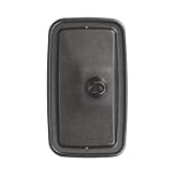 1 Stück Traktor Spiegel Universal, 33 x 20 cm PVC Rückspiegel, für 1,5–2 cm Rohr, Kugelgelenk, Konvex, für Bagger & Frontlader