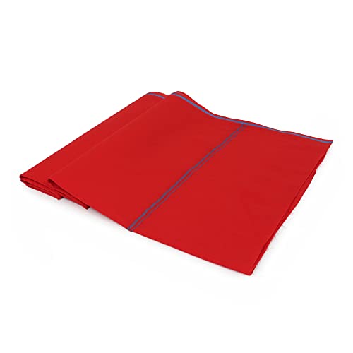Image of Cotton Bath Towel Pure Cotton Gamcha Skin Friendly Summer Shrink Proof Soft Handloom Multipurpose Towel for Men Boys Daily Use (Mustard Red, Pack of 2)
