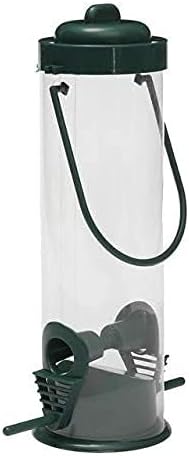 Beauenty ®Hanging bird Feeder, for Pet or Wild birds, use in Garden, Aviary, Bird Farm, Outdoor, for Cockatiel, Lovebird, Budgie & Wild Birds, Green